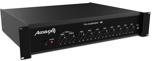 Audibax SRM102 Mezclador Profesional de 8 Canales