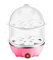 siduytin Quick And Healthy Egg Cooker - Various Cooking Options Large Capacity PP Electric Egg Cooker Electric Egg Boiler, Pink 2 Layers