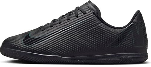 Nike Unisex Kids Vapor 16 Club Ic Football Shoe, Black Black Deep Jungle, 4 UK
