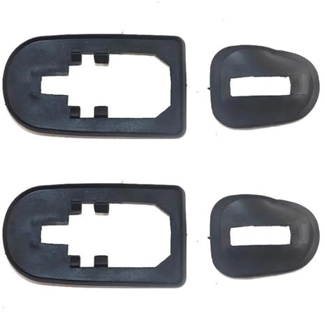 OUSDUO Für VW Für Caddy Für Polo Für Sharan 1994-2010 Türgriff Zentralverriegelung Reparatursatz Vorne Links Rechts Außen 6N0837207CD Außentürgriffe(2set)