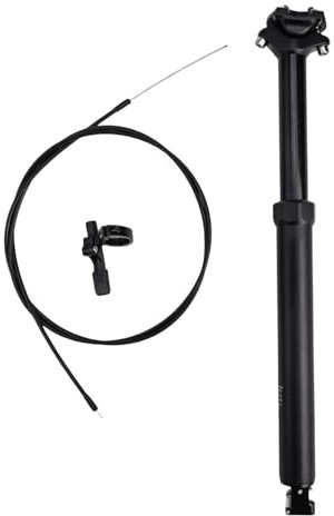 Zoegneer Dropper-Sattelstütze mit internem Kabel, Fahrrad-Fernbedienung, Dropper-Sattelstütze, Teleskop-Sattelstütze, 30,9/31,6 mm
