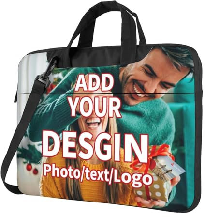 RoPox Custodia per Laptop,Borsa per Laptop Personalizzata,Personalizzata Borsa Protettiva per Notebook con,Personalizzata con la Tua Foto, Immagine o Testo, Originale ed Esclusivo.