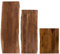 trelevo Waschtischplatte 80x60 cm, Akazienholz massiv 26mm, Tischplatte nussbaumfarben, Baumkantenplatte als Waschtisch für Aufsatzwaschbecken