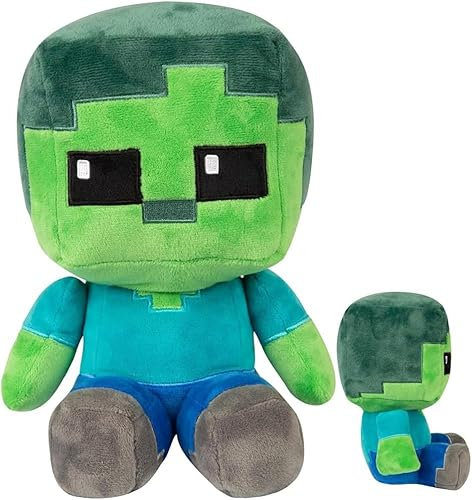 URDAKBX Plush Toys Mine word Plushie Stuffed Doll Cuddly Collectable Mine Word Soft Toy Gift Pixel Plush Toys Kids Soft Plushies Toy Easter Carnival Birthday Gift 20cm