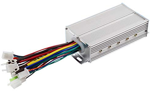 Ymnilian E-Bike-Controller,Brushless Motor Controller 600W 48V-64V 25A Wasserdichter Design Pinsel Geschwindigkeit Motorsteuerung für elektrische Roller Fahrrad E-Bike-Dreirad-Controller