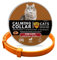 Jackanna Beruhigungshalsband für Katzen & Hunde mit Pheromonen – Einstellbar, langlebig (120 Tage), klinisch bewährt gegen Stress & Angst (38cm Orange (Katze))