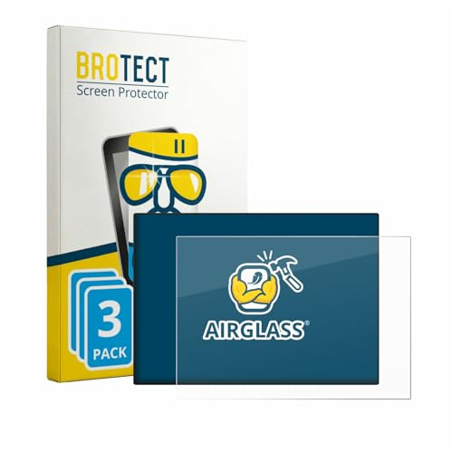 BROTECT 3 Stück Schutzglas für CrossControl CCpilot V1200 Schutzfolie Panzer Folie Glas[Extrem Kratzfest 9H, Anti-Fingerprint, Ultra-Transparent]