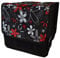 FAHRRADTASCHE 26 28 Erwachsene Satteltasche Gepäckträgetasche Doppel 2x15l / Einzelne 1x15l (11. Duo - Blumen)