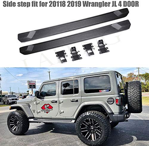 Compatible avec les marchepieds Wrangler JL 4 portes 2018 2019