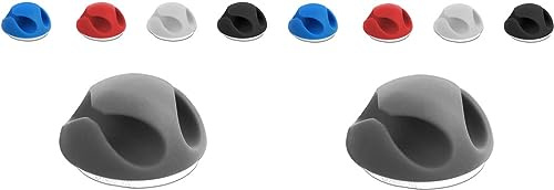 Delock Kabelhalter Mini (2-Fach) Set 10 Stück