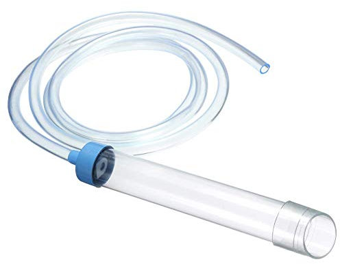 Vektenxi 150 cm Transparent Aquarium Siphon Schlauch Vakuumpumpe Wasser Wechsler Kies Reiniger Langlebig und Praktisch