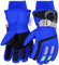 7-Mi Kids Winter Warm Water-Resistant Handschuhe für Skifahren/Snowboarden/Radfahren/Reiten Outdoor-Aktivitäten Kinder Fäustlinge Am besten für 4 to 6 Jahre -Blau