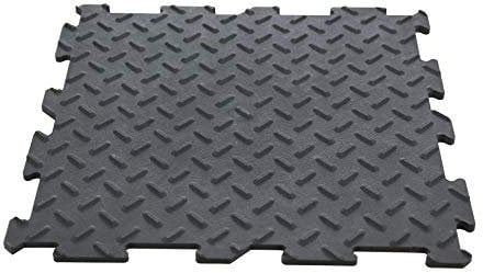 PVC Fliesen Garagenboden Garage Werkstatt Anti-Rutsch 11 Fliesen pro m² (305 x 305 x 7 mm) Klick-Verlegung