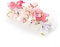 Pinces à Cheveux Sakura pour Dames Filles - Fleur Acrylique Barrette - Esthétique Vrac Cheveux- en Accessoires de Cheveux Style Japonais (Rose)