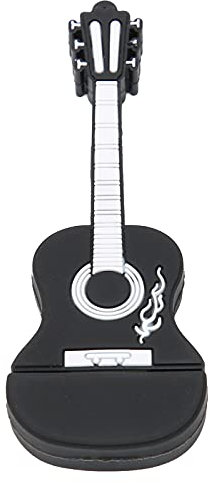 Agatige Flash-Stick, Tragbare USB-Flash-Laufwerke Gitarre Aussehen Großer Speicher Memory Stick für die Übertragung von Datenspeichern Data(16GB)