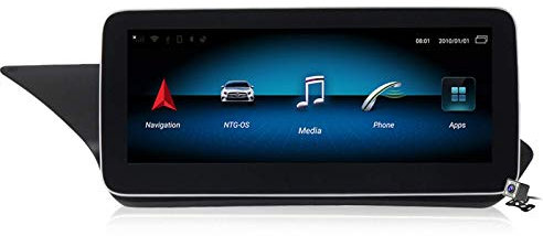 Android 10 Auto Entertainment Multimedia Radio für Benz E-Klasse W212 2009–2012 mit 10,25/12,5 Zoll Touchscreen, unterstützt DSP FM AM/GPS Navigation/Bluetooth Freisprechfunktion