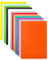 12 bunte Schrumpffolien, Schrumpfbögen, Schrumpfkunstpapier für kreatives Basteln, 20 x 29 cm