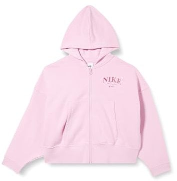 NIKE DV2565-676 G NSW TREND FLC FZ HOODIE Sweatshirt Unisex ROSE ARCTIQUE Taille M