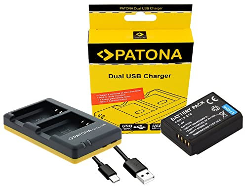 Zubehör Set für die Canon EOS 4000D / 2000D | Akku + USB-C Ladegerät kompatibel mit Canon LP-E10 (860mAh)