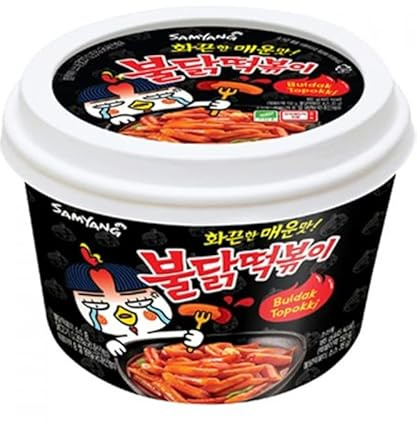 Samyang Spicy Hot Chicken Reiskuchen Original Buldak Tteokbokki 1 stück
