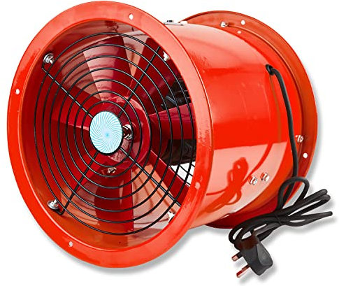 POWERSTAR ELECTRICALS Extractor axial con carcasa comercial para cocina, restaurante, ventilador industrial (500 mm)