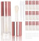 COSIDEA 14 leere 6 ml große Doe Foot Zauberstab, klobige Lipgloss-Röhren für DIY-Lipgloss, rosafarbene runde Lipgloss-Behälter mit dickem Zauberstab, Roségold, 4-4.5 Years 3X-Narrow Little Kid, Röhre
