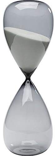 Kare Design Sablier Timer 43cm Noir et Blanc
