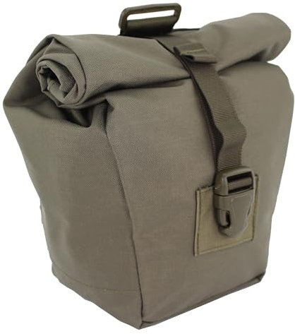 Zentauron ABC MOLLE-Tasche für Gasmasken I Befestigung an Plattenträger und Schutzwesten I Taktische Tasche für ABC Ausrüstung