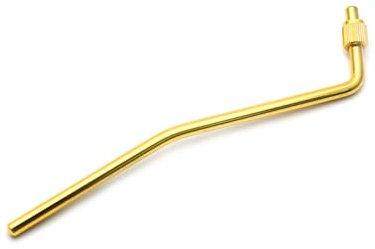 SHEGNSUI Gold Pro 6 mm Gitarren-Doppel-Tremoloarm Whammy Bar für Floyd Rose E-Gitarre Tremolo