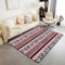 Homemissing Rose Zèbre Tapis Salon 150x200cm Décoration Rose Noir Place Tapis Chambre Zèbre Léopard Fourrure Tapis Exterieur Zoo Animaux Fourrure Tapis d'extérieur pour Salon Cuisine et Balcon