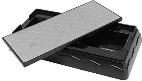 Messerschärfstein, Doppelseitiger Schärfstein, Körnung 600/1200, Schärfstein, Schleifstein, Schärfwerkzeug