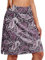 COOrun Damen Lauf Skort Hockey Rock Sommer Tennisrock Dunkelblau Tennisröcke Ohne Leggings Skort Wandern Yoga Rock Lila Paisley,M