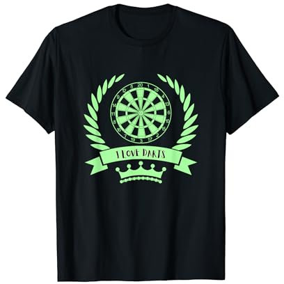 Lustiges Dart 180 Für Dart Spieler Pally 20 Pfeile T-Shirt