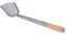 Craft Wok Espátula de wok mediana de acero inoxidable Wok Chuan Turner con mango ergonómico de madera tradicional asiático utensilio de cocina / 732W5