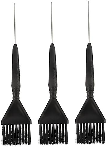 Housoutil 9 Pz spazzola per pettine per tinta spazzola per evidenziare i spazzola per colorare i spazzola per tinture per attrezzo PC