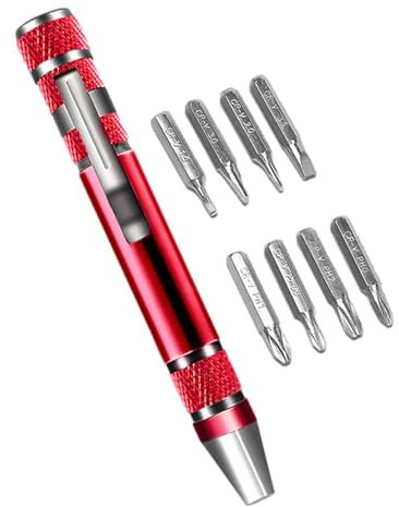Handy Screwdriver Kits | 8 in 1 Screwdriver | Multi-head Screwdriver Set | Multi-bit Screwdriver Tools, Multi-size Screwdriver Sets, Precision Screwdriver Kit, High-strength Bits Screwdriver Equipment