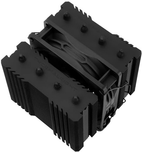 Thermalright Peerless Assassin 90 SE Black CPU Cooler, 4 Heat Pipes CPU Air Cooler, Dual Towers and PWM Fan, with 2200RPM Speed CPU Cooling,for Intel LGA 1700|1851|1150|1151|1200;AMD:AM4|AM5