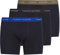 Tommy Hilfiger 3P Boxer Brief WB Um0Um02765, Boxer Slip, Uomo, Rosa (WDG Blu/Blk/Utlty Olv), M