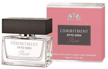 Otto Kern® Commitment Rosé I Eau de Toilette - sinnlich - elegant - luxuriös - ein verführerischer Duft | EDT 30ml Natural Spray