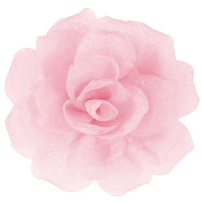 Mecool Barrette à cheveux rose - Bijou de tête - Barrette à cheveux rose - Accessoire pour femmes et filles - Fête de mariage - Rose (8 cm)