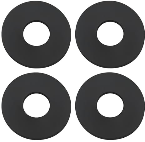 EMSea Dichtungsring für Spülkasten, Siphon, Ersatzteil 7150004 715-0004, kompatibel mit Schwab Spülkasten, freiliegend, verdeckter Spülkasten, 63 x 24 x 4 mm, 4 Stück