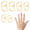 Mezeic 10 Stück Fingerschienen Oval Finger Unterstützung für Daumen Zeige- Mittel Kleinen Ringfinger, Fingerschutz für Verstauchungen Schwellungen Arthritis Schmerzen (5,6,7,8,9)