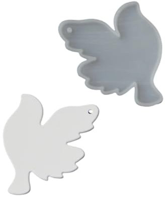 Silikon Tauben Anhängerformen Friedliche Dekorationen Formen Seifenherstellungsformen Bastelformen Silikonstruktur Für Die Handarbeit