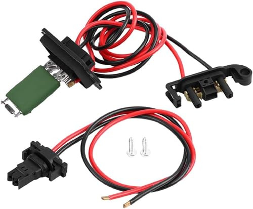 MotorMinds Résistance du Moteur du Souffleur de Soufflerie, Résistance du Moteur du Ventilateur du Chauffeur pour Clio MK3 III Modus 7701209803