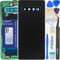 LUVSS Akkudeckel Kompatibel für Samsung Galaxy S10 Rückseite Glas Deckel Original Backcover Ersatz Reparatur Set SM-G973F/DS (Schwarz)