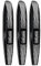 L'Oréal Paris False Lash Schmetterling Midnight Blacks Mascara, schwarz - Wimperntusche für maximal entfaltete Wimpern - 3er Pack (3 x 7 ml)