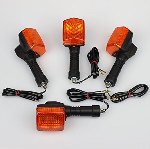 Emgo 4x Frecce Indicatore per Motocicletta, Arancione, LED
