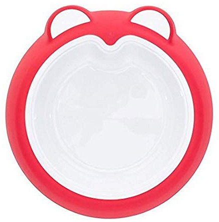 Badabulle Assiette Anti Dérapante - Rose Intense