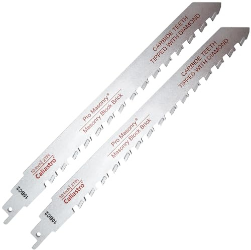Caliastro 9-Inch Masonry Saw Blade for Reciprocating/Sawzall Saws