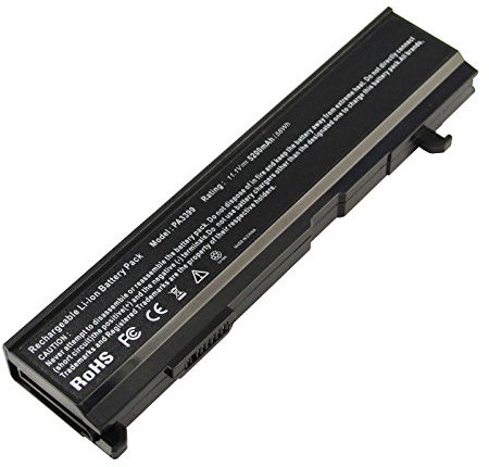 ARyee 5200mAh 11.1V PA3399U-1BRS Battery Laptop Battery for TOSHIBA PA3399U-1BAS PA3399U-1BRS PA3399U-2BAS PA3399U-2BRS PA3478U-1BAS PA3478U-1BRS PABAS057 PABAS076 PABAS077